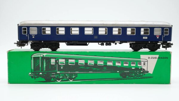 Märklin H0 4027 Reisezugwagen (dunkelblauer Wagenkasten) A4ümg der DB