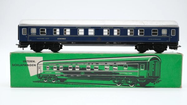 Märklin H0 4029 Schlafwagen International "Roma-Basel-Köln" CIWL