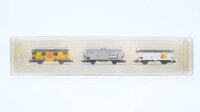 Minitrix N 11038 Güterwagen-Set Werbewagen DB