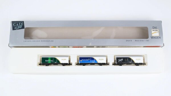 Arnold N 0218 Güterwagen-Set Jacobs Cafe Limitiert