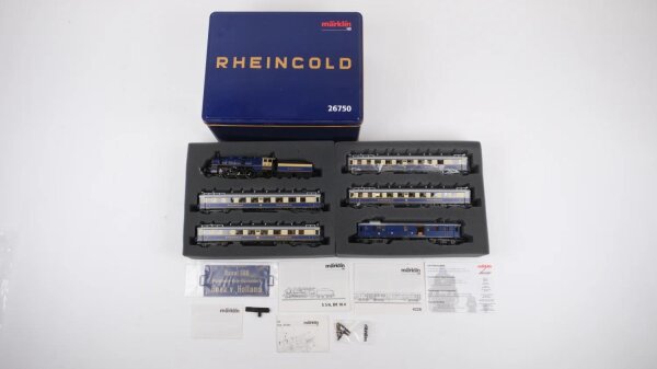 Märklin H0 26750 Zugpackung 75 Jahre Rheingold 6-tlg DRG Wechselstrom Digital Sound