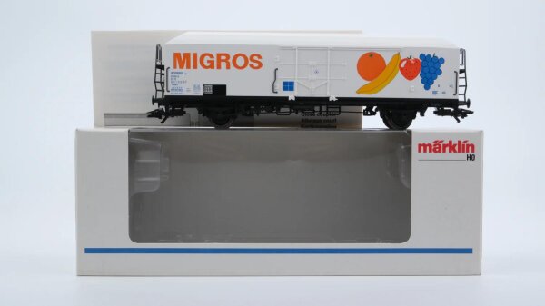 Märklin H0 4738 Kühlwagen MIGROS Ibbehs der FS