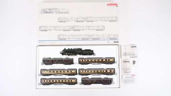 Märklin H0 28506 Zugpackung Rheingold DRG Wechselstrom Delta Digital vermutlich verharzt
