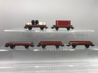 Märklin H0 Konvolut Flachwagen DB (15005562)