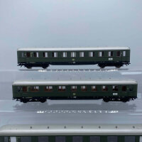 Liliput H0 Konvolut Personenwagen 1.Kl, 1./2.Kl, 2.Kl grün DB (17007498)
