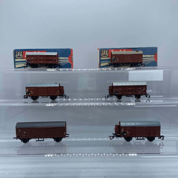 BTTB TT Konvolut ged. Güterwagen/Viehtransportwagen DR (77000297)