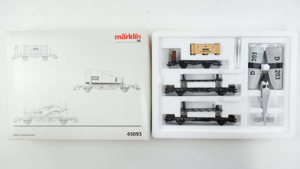 Märklin H0 45093 Güterwagen-Set "Flugzeug-Transport" Wagen der DRG (20002370)