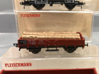 Fleischmann H0 Konvolut 5019/5204/4203/5401 Güterwagen (17005115)