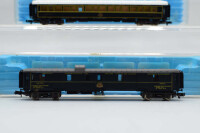 Rivarossi N Konvolut "Orient Express", 2 Personenw. Pullman 1.Kl., Schlafwagen, Gepäckwagen, CIWL (37002004)