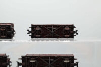 Liliput H0 Konvolut Hochbordwagen (teilweise mit Ladung) braun DB (17008324)