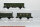 Märklin H0 Konvolut Flachwagen "Container DP", Gedeckter Güterwagen "Deutsche Post", Werkstattwagen; grün; DP/DB (17008280)