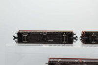 Piko H0 Konvolut Seitenwandschiebewagen grau/braun, silber/braun; DB (17008308)