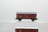 Roco H0 Konvolut Gedeckter Güterwagen, braun, DB (17008458)