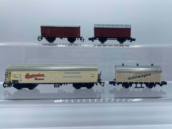Rokal/u.a. TT Konvolut ged. Güterwagen CSD/u.a. (77000280)