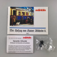 Märklin H0 2681/8 9264 Salon-Wagen der Kaiserin und Gefolge-Wagen der Herren Wechselstrom Digital (20001507)