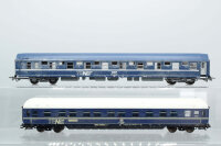ROCO/u.a Konvolut 4achs. Schlafwagen "TEN - Trans Euro Nacht", blau, rot, DB/SNCF (17007765)