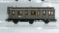 ROCO H0 Konvolut 3achs. Abteilwagen, 1./2.Kl grün, 3.Kl braun, 4.Kl grau, Postwagen "Kaiserliche Post" grün Länderbahnen (17007785)