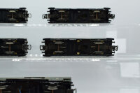 Märklin H0 Konvolut 2achs Personenwagen 2.Kl, 3.Kl, Packwagen, grün, Länderbahnen (17007814)