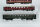 Liliput/u.a H0 Konvolut 4achs Personenwagen 2.Kl. grün DB, Schlafwagen rot "DSG", Speisewagen rot DB (17007874)