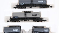 Roco N 24010 Kesselwagen-Set "BASF" DB  (40000377)