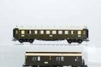 Trix/u.a. H0 Konvolut Personenwagen 3.Kl, Postwagen, Packwagen; grün; Deutsche Reichsbahn (17007957)