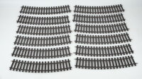 Märklin Spur 1 48779 gebogenes Gleis 22°30´R=1020,54 mm 12 Stück (schlechter Zustand) (73001014)
