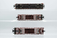 H0 Konvolut Spezialschutzwagen mit Betongewichten; Rolldachwagen; DB (17008073)