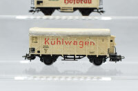 Märklin H0 Konvolut Kühlwagen / Kühlwagen "Stuttgarter Hofbräu", "Bamberger obergäriges Zwergla"; DB (17008512)