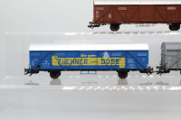 Lima H0 Konvolut Gedeckter Güterwagen / Gedeckte Güterwagen "Züchner Dose", "Miele" / Rungenwagen; DB (17008571)