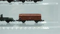 Minitrix N Konvolut Hochbordwagen/ Klappdeckelwagen/ Niederbordwagen DB (37002183)