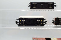 Piko H0 Konvolut Flachwagen, Hochbordwagen, DB; Kühlwagen FS; Gedeckter Güterwagen SSB-CFF (17008649)