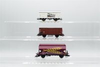 Roco H0 konvolut Gedeckte Güterwagen "Miniland", "DB"; Selbstentladewagen; DB/SBB-CFF (17008879)