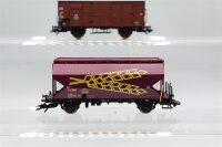 Roco H0 konvolut Gedeckte Güterwagen "Miniland", "DB"; Selbstentladewagen; DB/SBB-CFF (17008879)