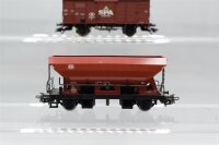 Märklin/Brawa H0 Konvolut Kühlwagen/ ged. Güterwagen/ Selbstentladewagen DB/DSB/SNCB (17008956)