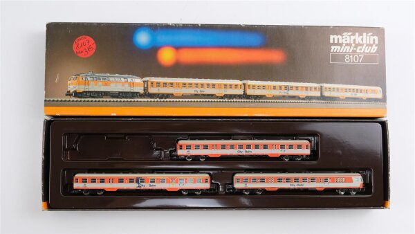 Märklin Spur Z 8107 City-Bahn Nahverkehr(unvollständig) (60000503)