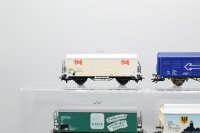 Märklin/Roco H0 Konvolut ged. Güterwagen/ Kühlwagen/ Schienenreinigungswagen DB/SBB-CFF/ÖBB (17009087)