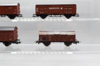 Roco/Piko/u.a. H0 Konvolut ged. Güterwagen/ Kühlwagen/ Klappdeckelwagen DB (17009121)