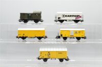 Märklin H0 Konvolut ged. Güterwagen/ Postwagen/ Güterzugbegleitwagen DB/DBP (17009155)