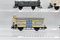 Märklin H0 Konvolut ged. Güterwagen/ Hochbordwagen/ Silowagen DB (17009158)