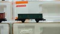 Arnold N Konvolut 4402/4411/0438/0462 ged. Güterwagen/ Hochbordwagen/ Schiebedachwagen DB/SNCB (37002386)
