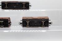Roco H0 Konvolut Gedeckter Güterwagen "Wekawe" braun DR; Gedeckter Güterwagen braun ÖBB; Gedeckter Güterwagen braun FS (17009236)