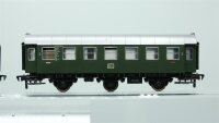 Fleischmann H0 Konvolut Umbauwagen 2.Kl; Personenwagen 1.Kl; grün, DB (17009339)