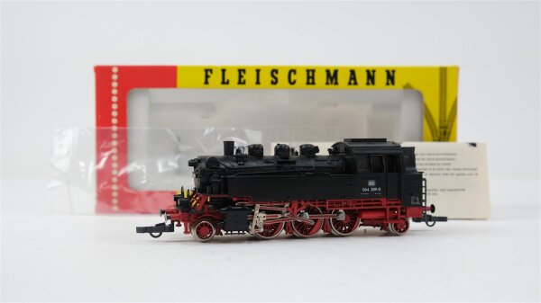 Fleischmann H0 4064 Dampflok BR 064 389-0 DB Gleichstrom  (13006394)