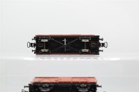 Piko H0 Konvolut 163-01 Gedeckter Güterwagen; 5/6432 Klappdeckelwagen; Hochbordgüterwagen