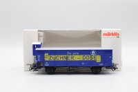 Märklin H0 46159 Gedeckter Güterwagen mit Bremserhaus Züchner  Wagen der DB Insider Jahreswagen 2000