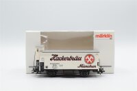 Märklin H0 48301 Kühlwagen mit Bremserhaus Hackerbräu  Gk 10 der DRG