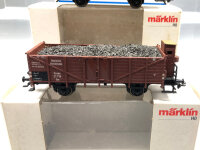 Märklin H0 46031 Konvolut offener Güterwagen mit Ladung und Bierwagen 3 Stück DR (17004268)