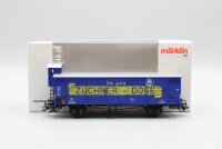 Märklin H0 46159 Gedeckter Güterwagen mit Bremserhaus Züchner  Wagen der DB Insider Jahreswagen 2000